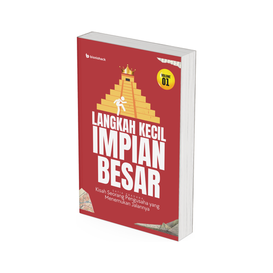 Langkah Kecil Impian Besar (Ebook) Vol. 1 Satia Pradana Kisah Seorang Pengusaha Yang Menemukan Jalannya